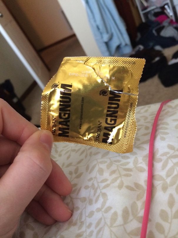 My Girlfriends 6 Year Old Son Started Screaming "I Found The Golden Ticket!" Repeatedly As He Ran Up To Her Holding This